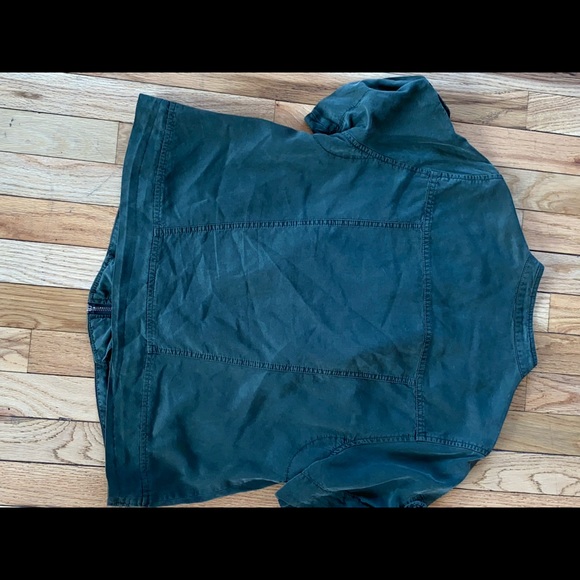 Army green short sleeve jacket - Picture 4 of 4